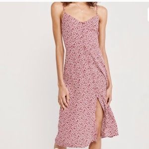 Abercrombie & Fitch Button Up Midi dress